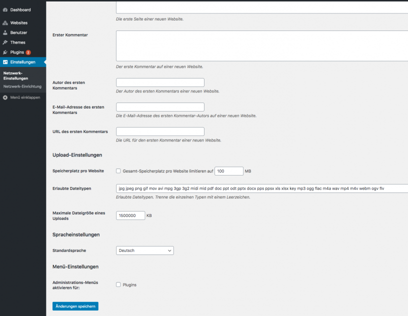 Das Upload Limit in Wordpress erhöhen AddictedToCode